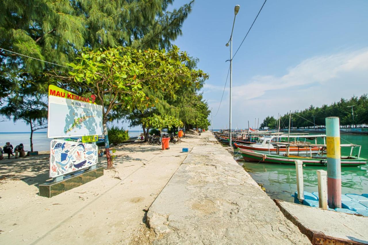 Guerilla Dive Lodge Pulau Pari Jakarta Eksteriør billede